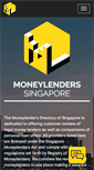 Mobile Screenshot of moneylenders-sg.com