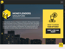 Tablet Screenshot of moneylenders-sg.com